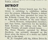 African American Theater (1954) New Owner