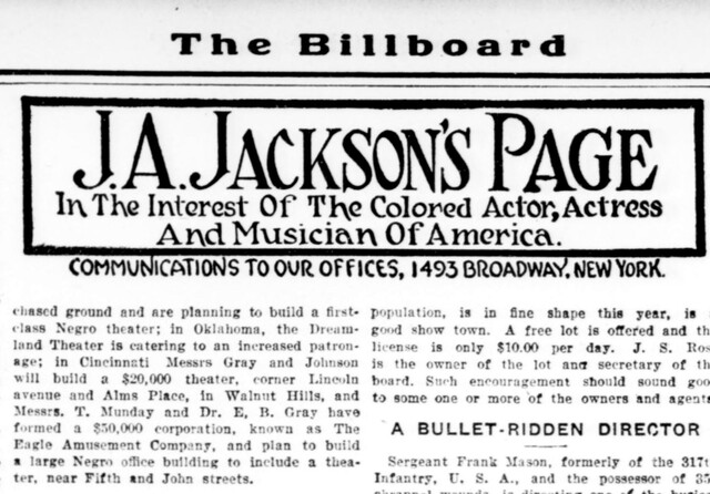 African American Theaters (1921) 