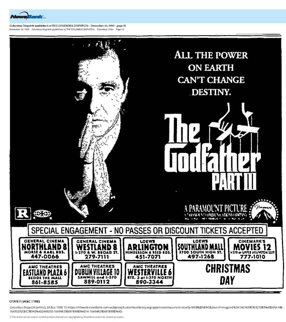 The Great Movie Franchises: The Godfather (1990)./The Great Directors: Francis Ford Coppola