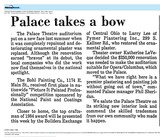 Saving a Movie Palace (1985)