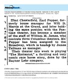 Theater Showman and More: Earl Pepper (1923)