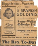 The Rex, Idaho Falls, newspaper clipping