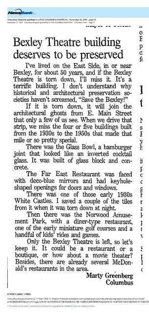 East Main Corridor--Gone But Forgotten (1994)