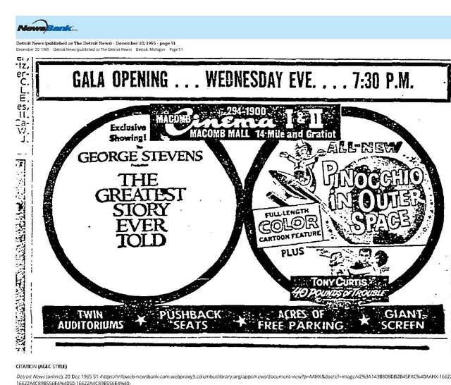 Gala Opening (1965)