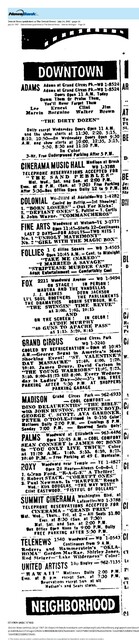 Downtown Detroit 1967 Films