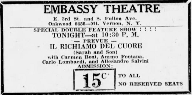 Embassy Theatre