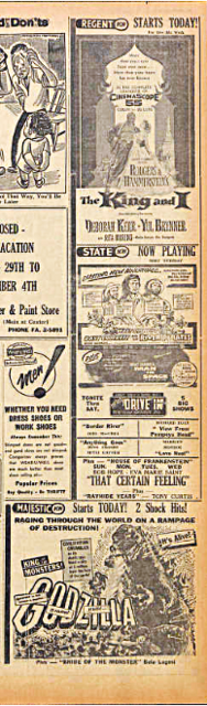Springfield First-Runs Compared with Columbus First-Runs (1956)