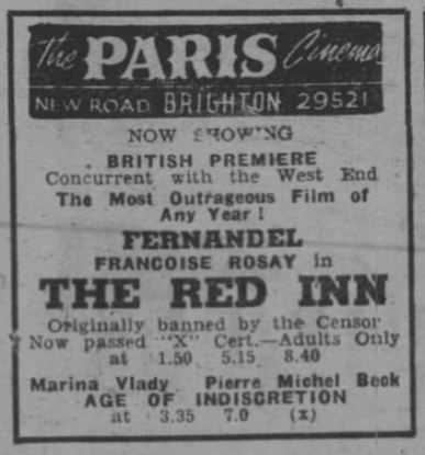 Paris Continental Cinema