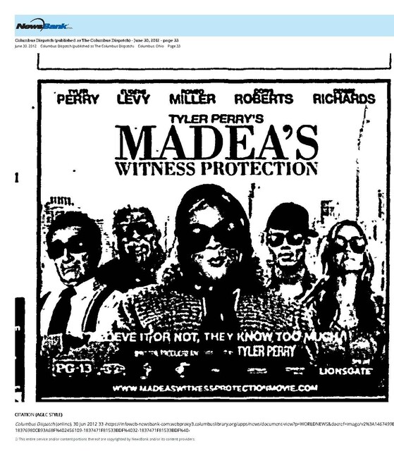 Tyler Perry (2012)/The Great Movie Franchises: Madea