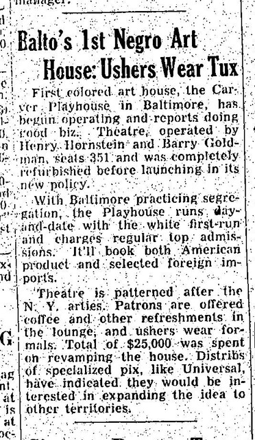 African American Theater (1953)