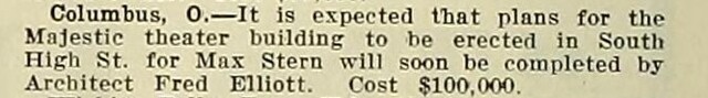 New Theater Plans (1913)