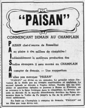 Odeon Champlain