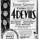 4 Devils at the Fox Theatre, Detroit, Michigan—July 12-18, 1929