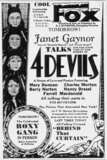 4 Devils at the Fox Theatre, Detroit, Michigan—July 12-18, 1929