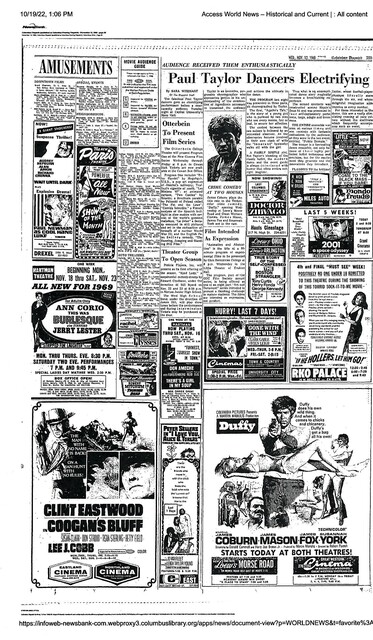 1968 movies/ Three James and One Susannah