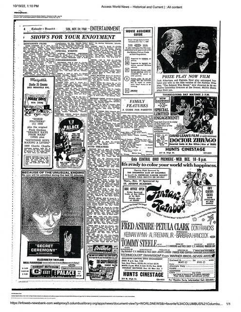 1968 movies
