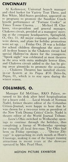 November 1966 News