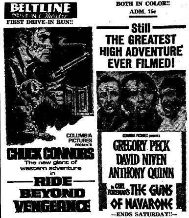 December 10, 1966 print ad credit Dentsville Historical.