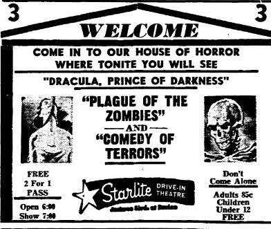December 10, 1966 print ad credit Dentsville Historical.
