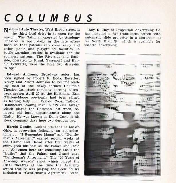 April 1948 News