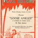 Plaza Theatre Program, 1928, MS0098 credit Lucille Dexter Collection courtesy Center for Sacramento History.