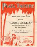 Plaza Theatre Program, 1928, MS0098 credit Lucille Dexter Collection courtesy Center for Sacramento History.