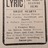 Lyric Theatre