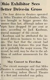 More First-Run Features + Kiddie Playgrounds = Better Grosses (1957)