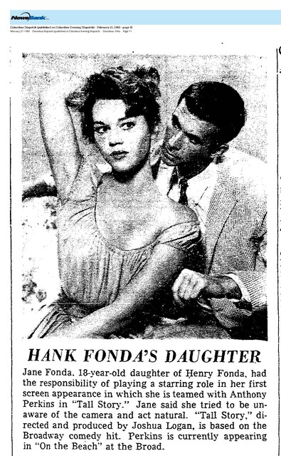 Jane Fonda's First Movie (1960)