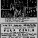 4 Devils at the Theatre Royal, week of 18 November, 1929