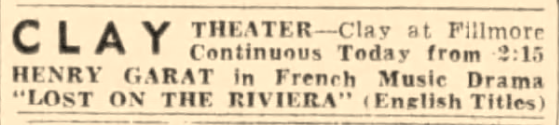 Clay Theatre