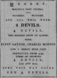 4 Devils at the Regent, Jan 8-10, 1930