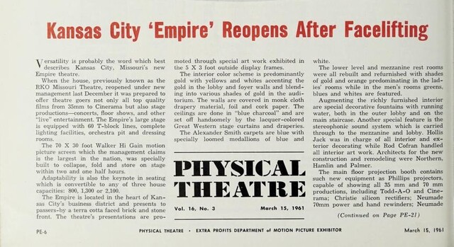 Under New Management and Remodeled (1961)