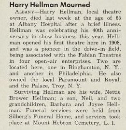 Theater Showman and More: Harry Hellman, R. I. P.  (1948)