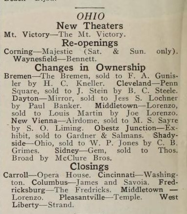 Theater Closing (1927)