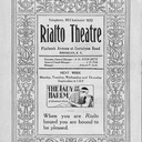 Rialto theatre program for the week of August 30th, 1926