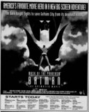 Batman: Mask of the Phantasm (1993) Advert
