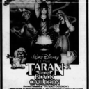 Taran and the Black Cauldron (1985) 1990 Re-Issue Ad