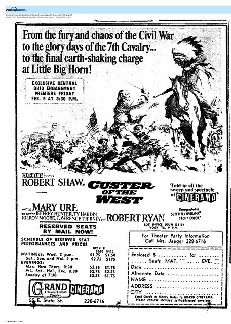 One of the Least Successful Roadshow Engagements (1968)