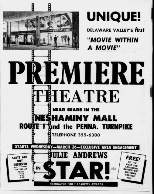 Premiere 1969 ad