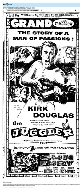 Kirk Douglas (1954)/R. I. P. (1916 - 2020)