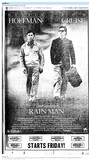 Tom Cruise--Number One and Dustin Hoffman--Number Ten Box Office Stars (1988)