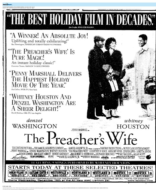 The Great Directors: Penny Marshall/Denzel Washington and Whitney Houston (1996)