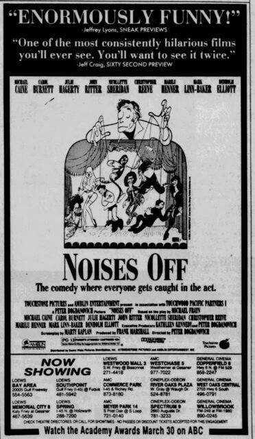 Noises Off (1992)