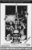 Taran and the Magic Cauldron (1985) Re-Issue Ad