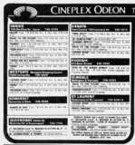 October 11, 1985 Listings