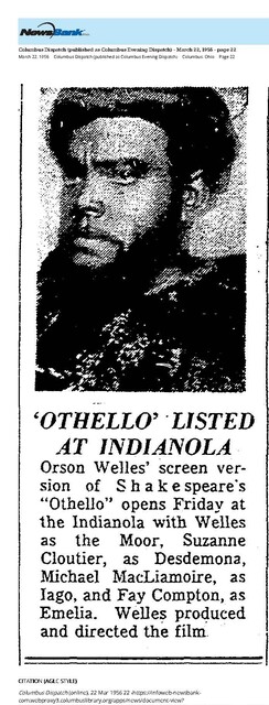 Orson Welles: A Case Study (1956)