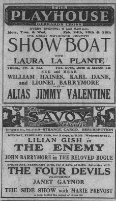 4 Devils at the Savoy, Uxbridge - 27 Feb-1 Mar, 1930