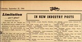 Managerial Changes (1944)