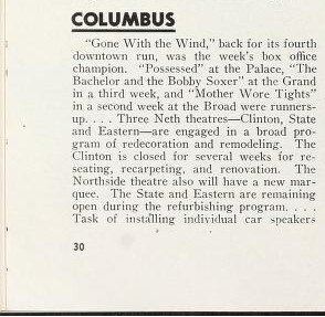 September 1947 News
